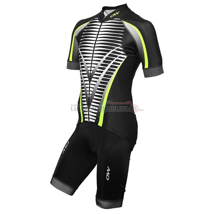 Abbigliamento Ciclismo One Way Manica Corta 2020 Nero Giallo